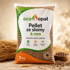 Pellet ze słomy 6 mm